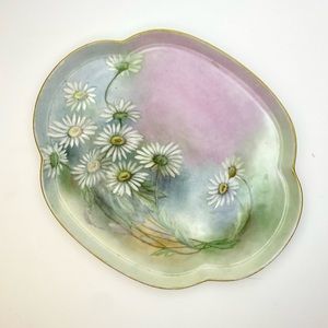 PL Limoges France Handpainted Dresser Plate
